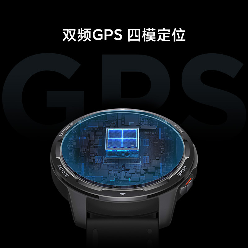 小米手表 Watch Color 2 运动智能手表 心率检测/蓝牙通话/支持GPS 星耀黑