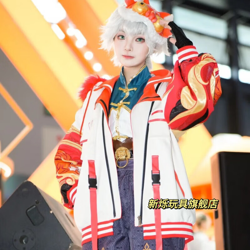 新烁玩具王者荣耀孙膑cos服寅虎展翼虎年皮肤cosplay动漫卡通周边