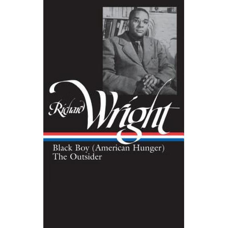 richard wright: later works (loa #56): black. 英文原版小说 精装