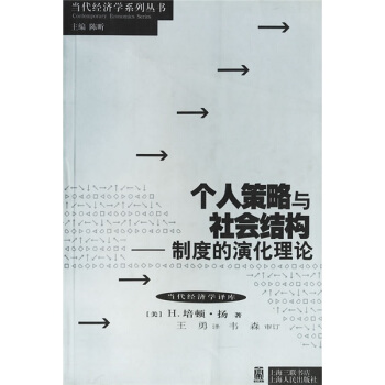 个人策略与社会结构【正版图书】