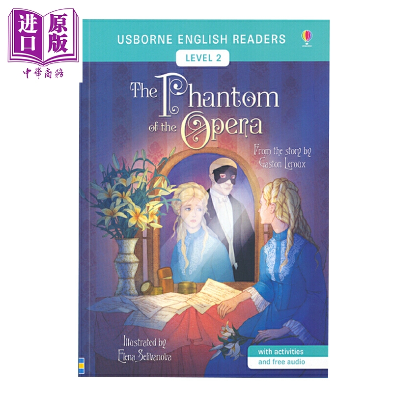 usborne the phantom of the opera 歌剧魅影 英语儿童故事 分级阅读