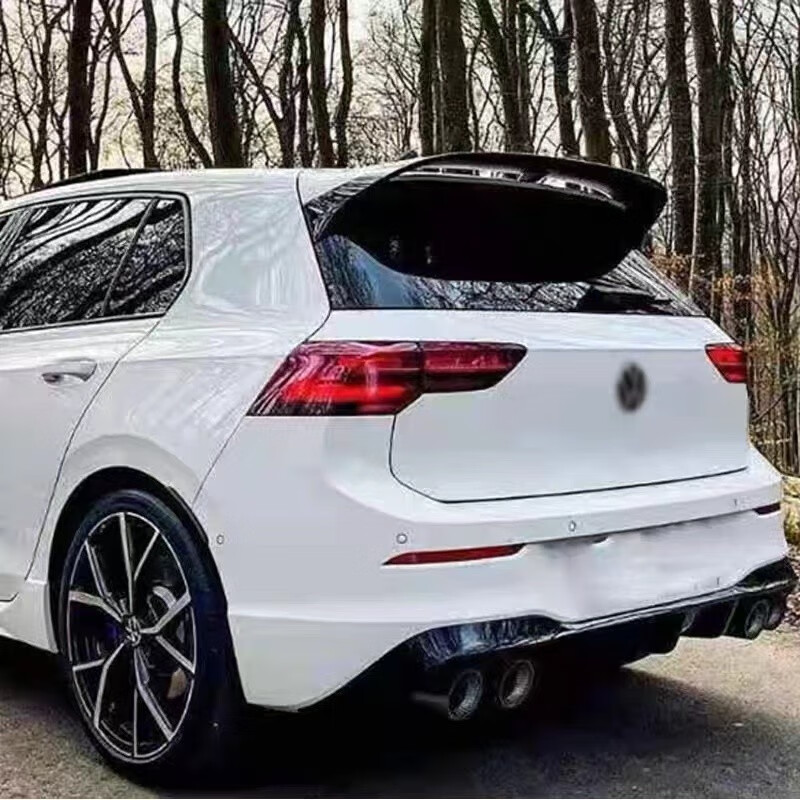 mitcr-kf3高尔夫8尾翼21-23款高尔夫八rline改装顶翼gti尾翼免打孔