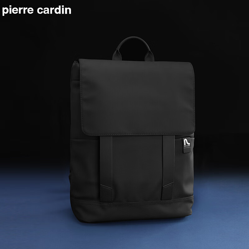 皮尔卡丹男士双肩包商务休闲电脑背包时尚简约大容量旅行包书包