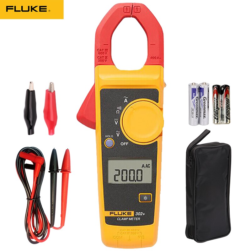 福禄克(fluke)钳形表 高精度数字钳形万用表 自动量程勾表 交流电流表