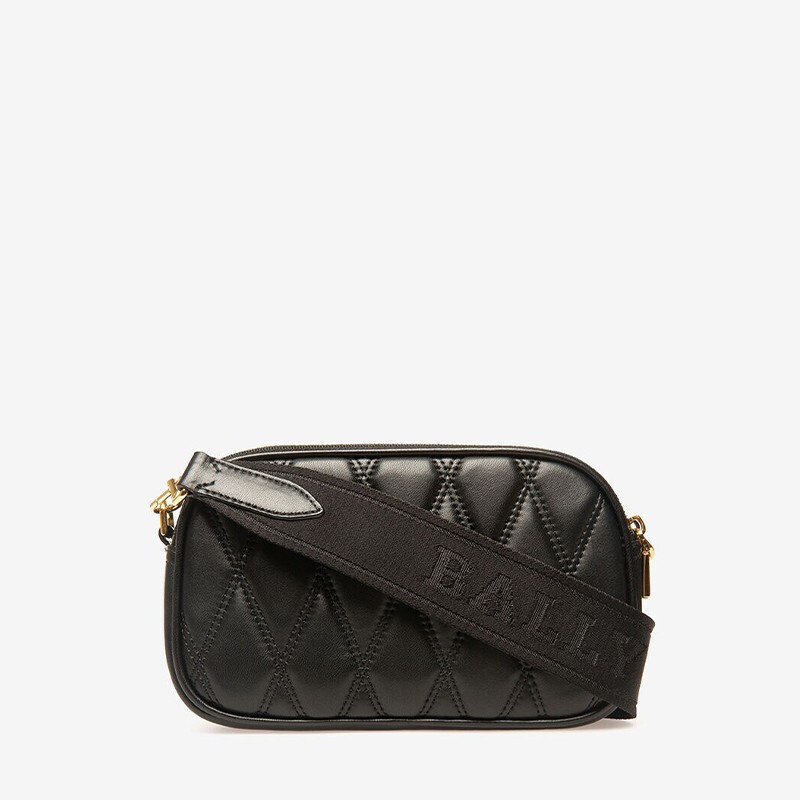 巴利(bally)bally/巴利女包时尚单肩斜挎包小方包 拼色