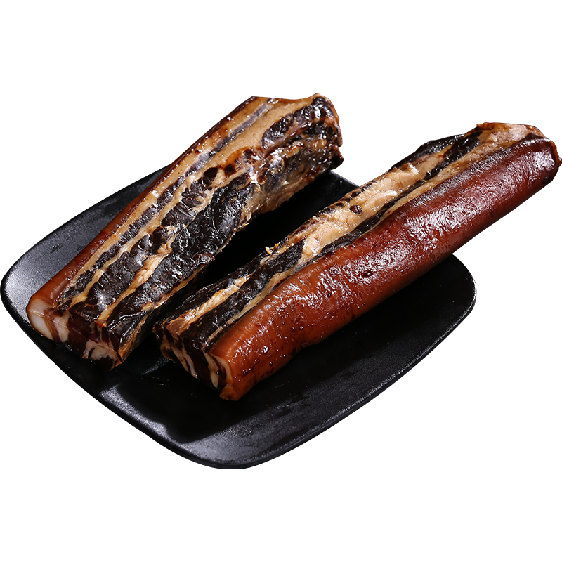 皇中皇廣式五花醬油肉風干腌臘肉醬肉250g廣味臘味非煙熏包裝年貨 250g*2醬肉【不多不少】