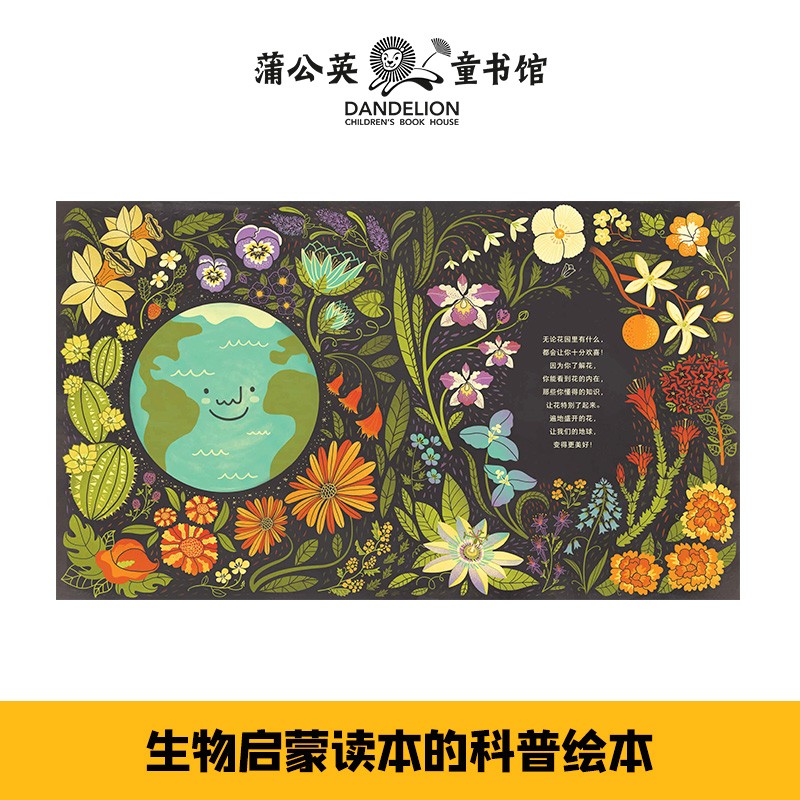 花的里面有什么 儿童绘本3-6岁图画植物科普书幼儿园小中大班宝宝观察力认知力训练游戏书详情图