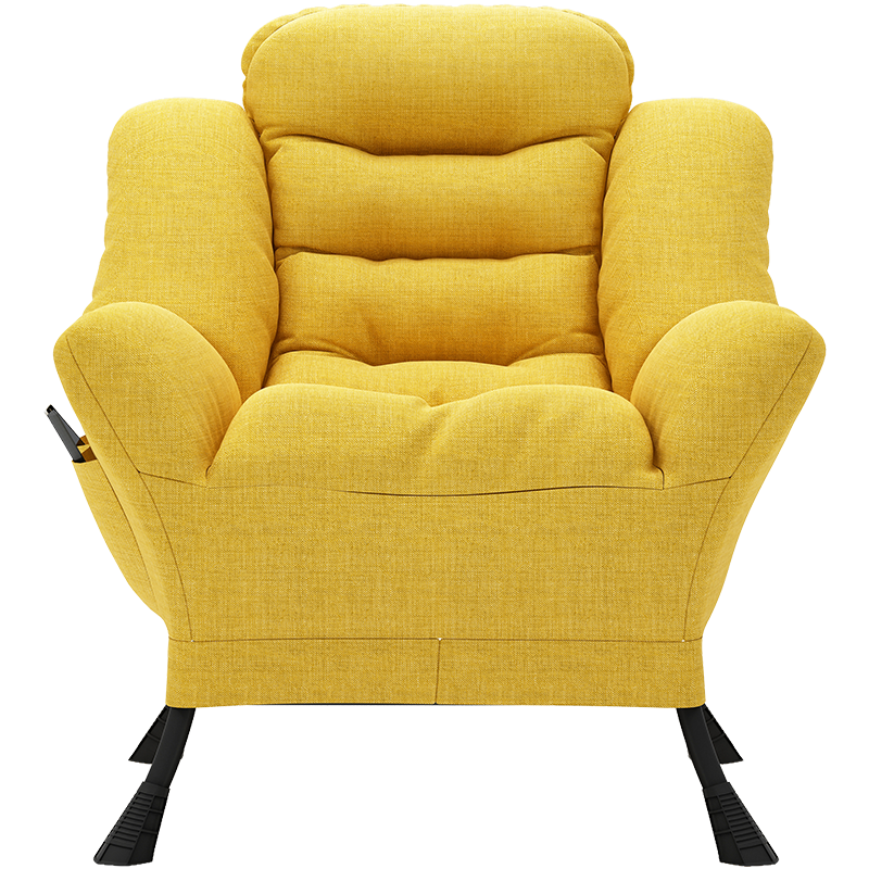 午憩宝电脑椅懒人椅家用沙发椅小户型书房椅子卧室折叠靠背电竞椅休闲办公椅大学寝室宿舍  【懒人沙发椅】灰色