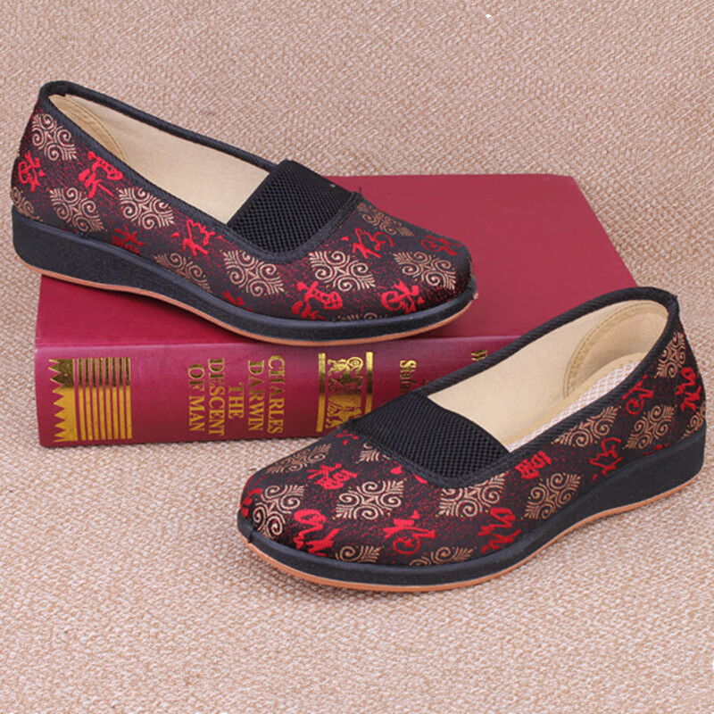 勤驰裹脚小脚鞋老北京布鞋小脚老鞋女三寸金莲裹脚小码老太太鞋女31奶