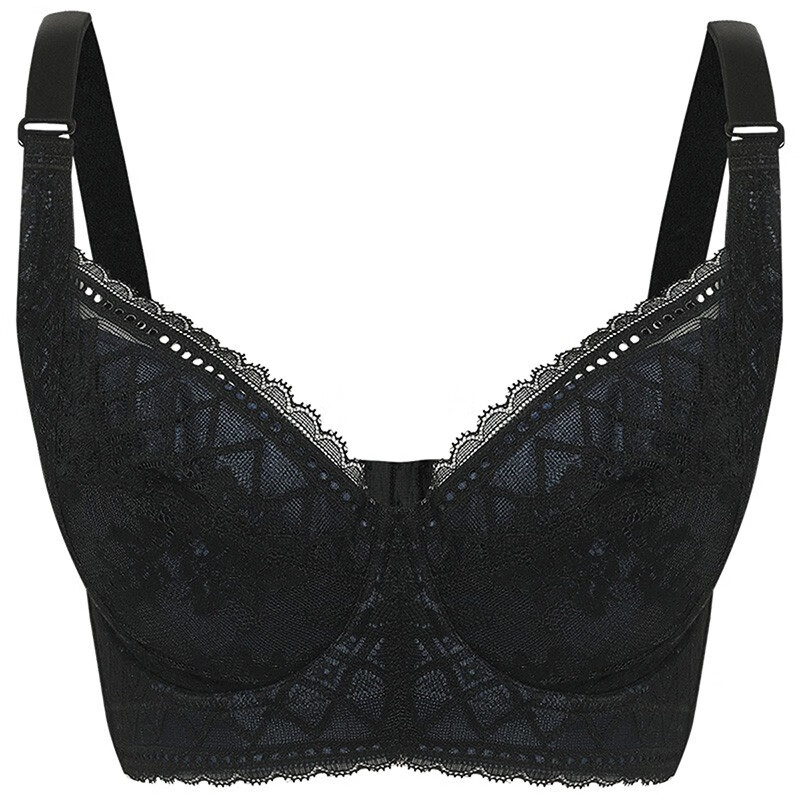 莱特妮丝(lightness)  收副乳大胸显小内衣防下垂薄款大码文胸 f1224