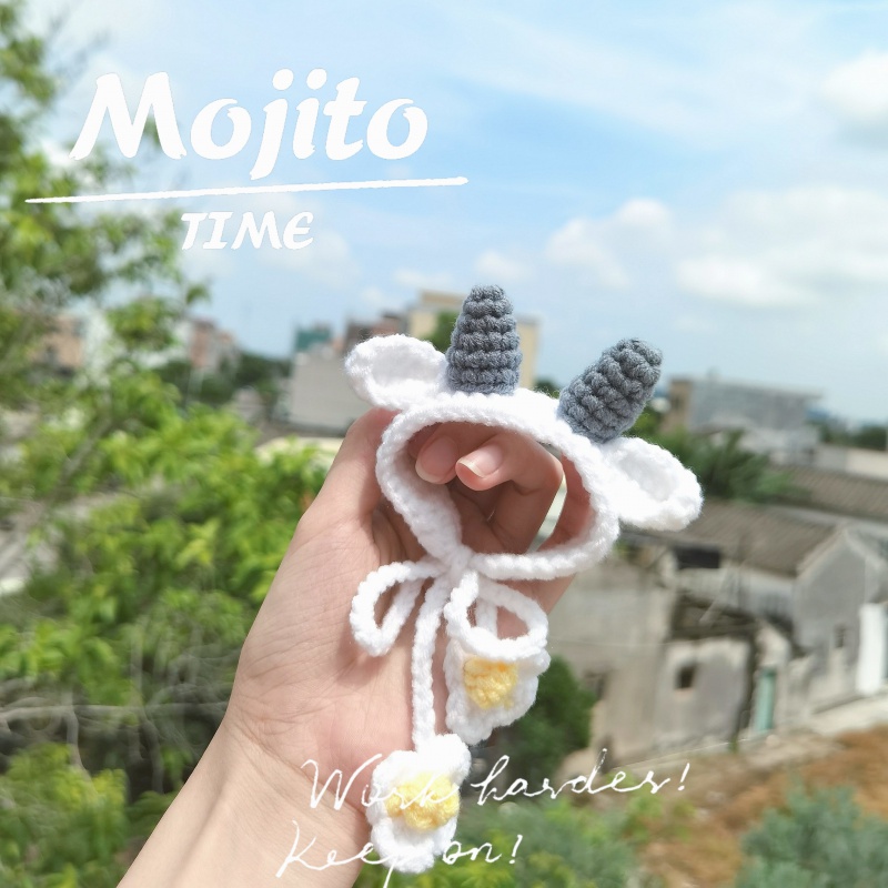 美芙仁成品小羊手环毛线手工钩针编织小羊手环闺蜜情侣手环新年礼物