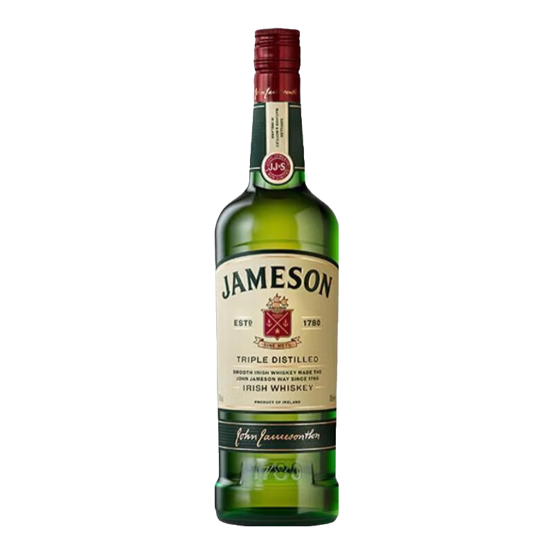 Jameson 尊美醇 爱尔兰 单一麦芽威士忌 40%vol 500ml