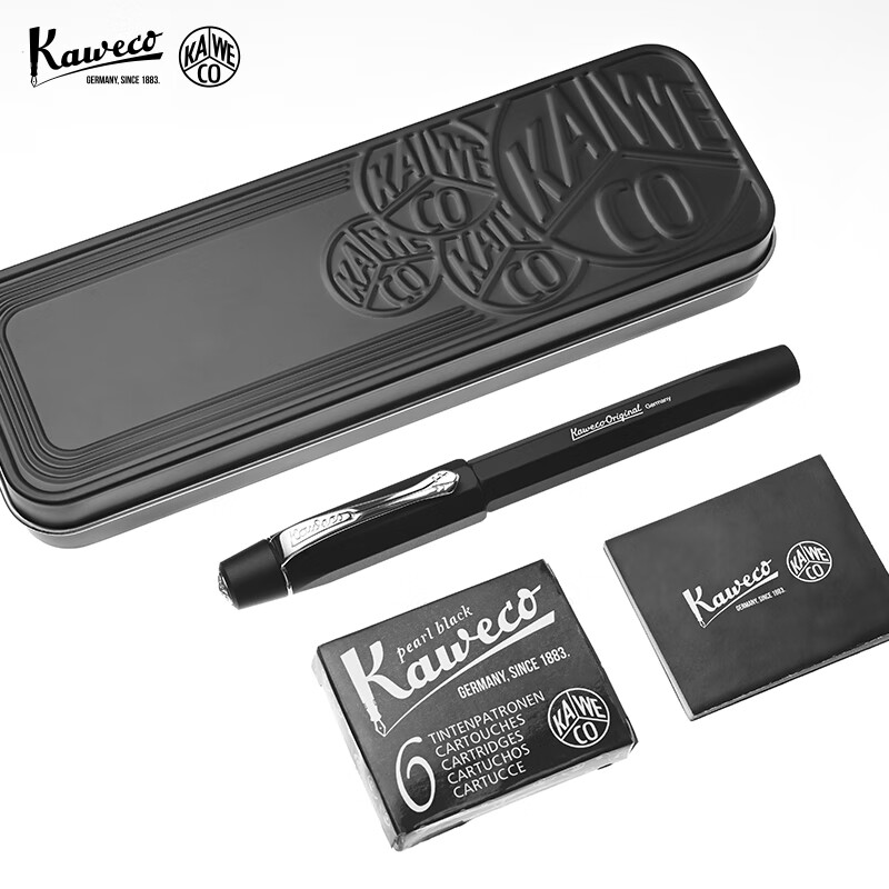 德国  进口 original黑铬系列 钢笔 铝制电镀高颜值商务送礼练字精致