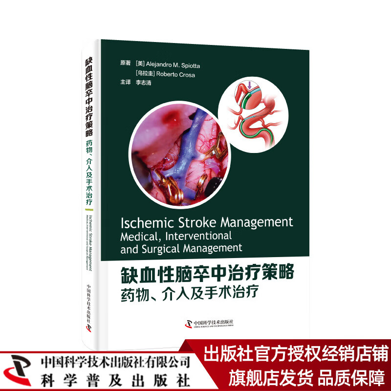 缺血性脑卒中治疗策略 院前急诊急救 影像检查 静脉溶栓药物 出血缺血介入及手术治疗 神经外科学新技术书 卒 技术书 卒