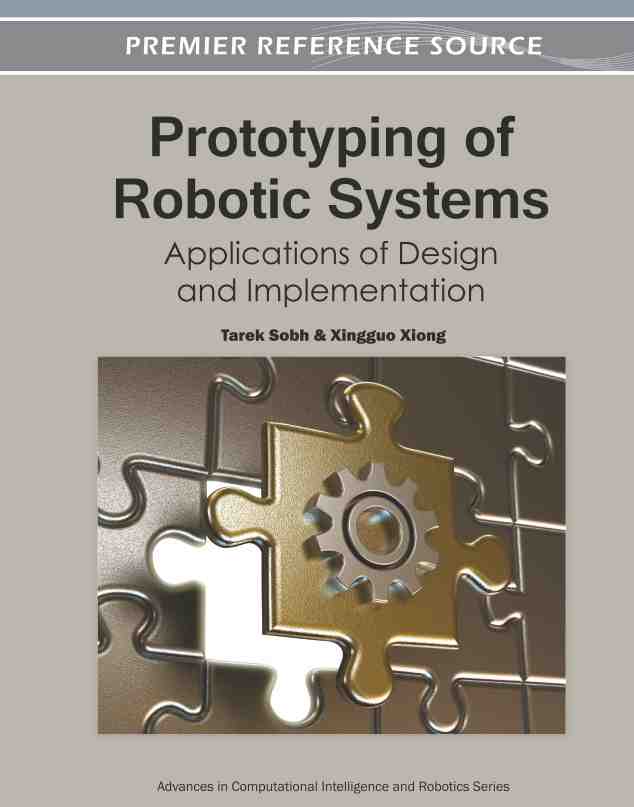 预售 按需印刷 prototyping of robotic systems