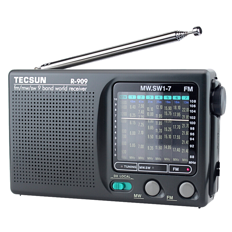 ������Tecsun�� R-909������ȫ�����������㲥�뵼���Яʽ����ָ������FM������ ���� 80Ԫ