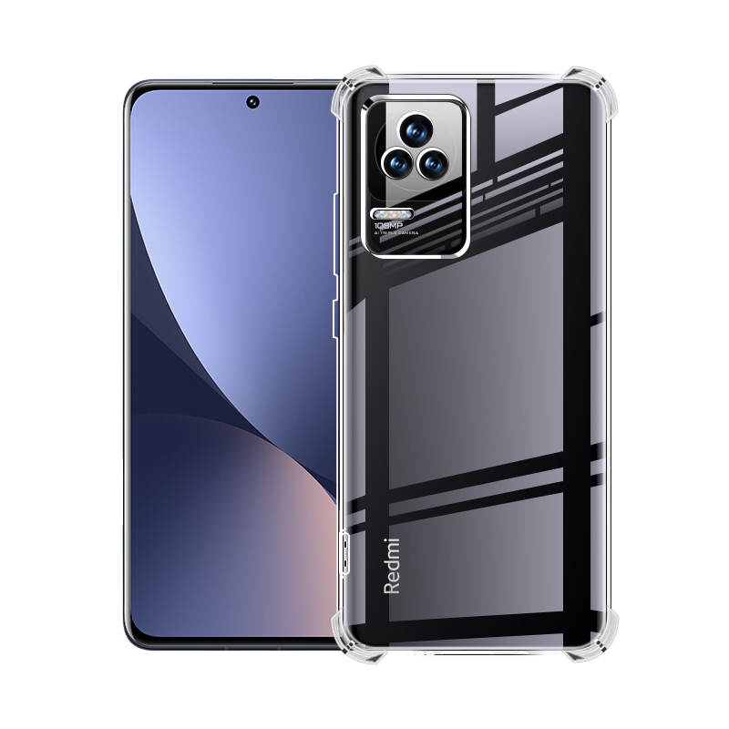 宾造小米红米K40S手机壳redmik40S全包防摔透明气囊透明软壳价格及走势|手机壳保护套网购最低价查询