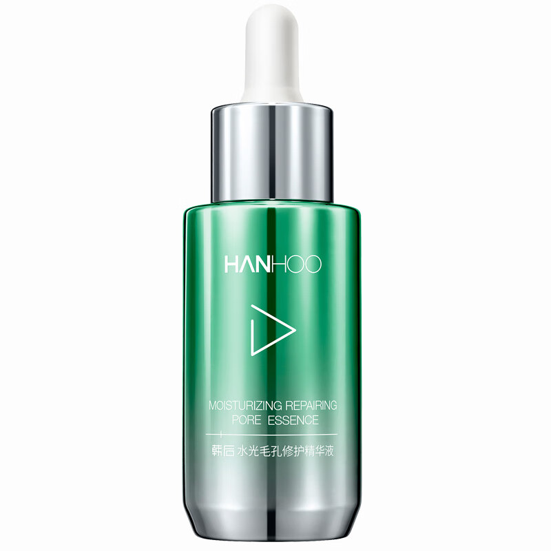 韩后(hanhoo)水光毛孔修护精华液净化暗沉提亮肤色寡肽原液精华 水光