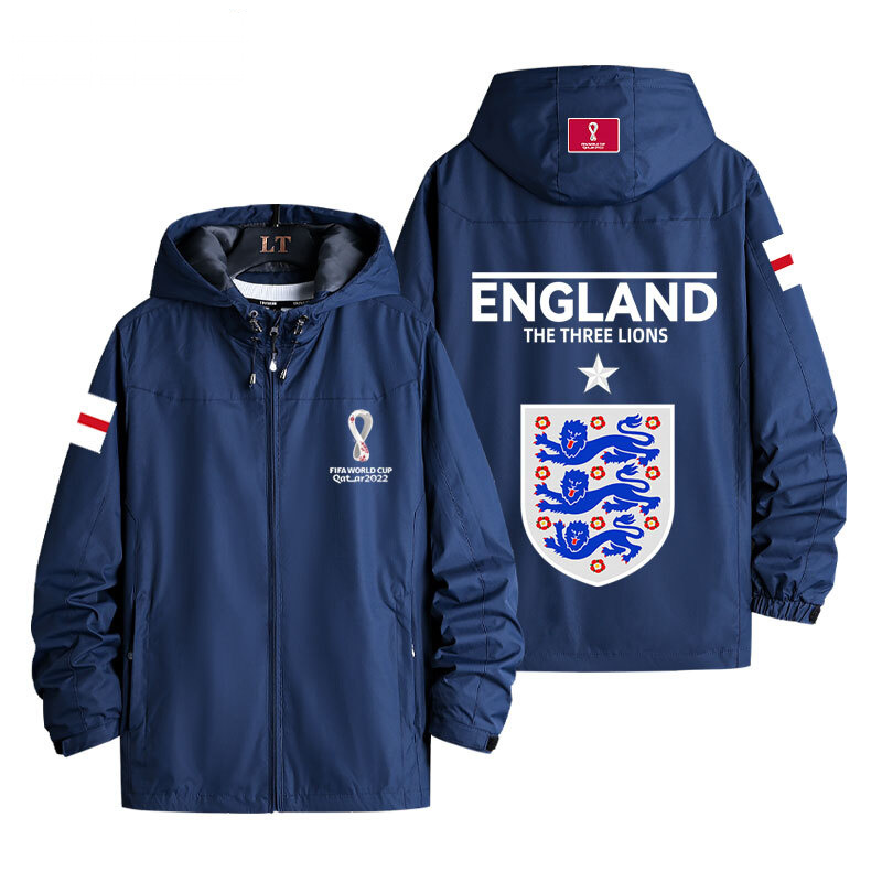 凝典2022卡塔尔世界杯英格兰国家队足球夹克棉服凯恩莱斯球衣外套