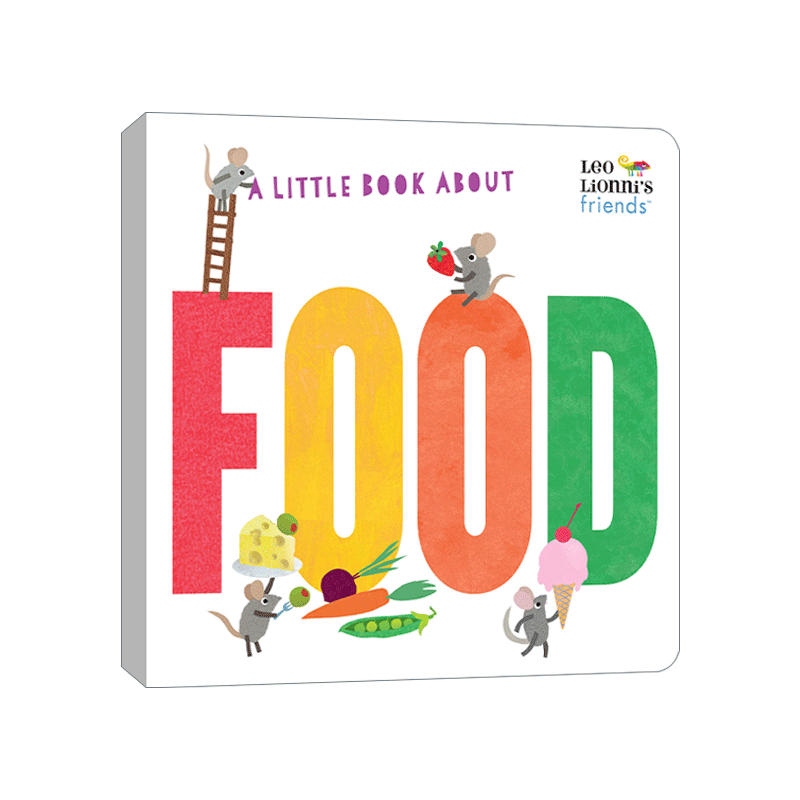 英文原版 a little book about food 食物小书 凯迪