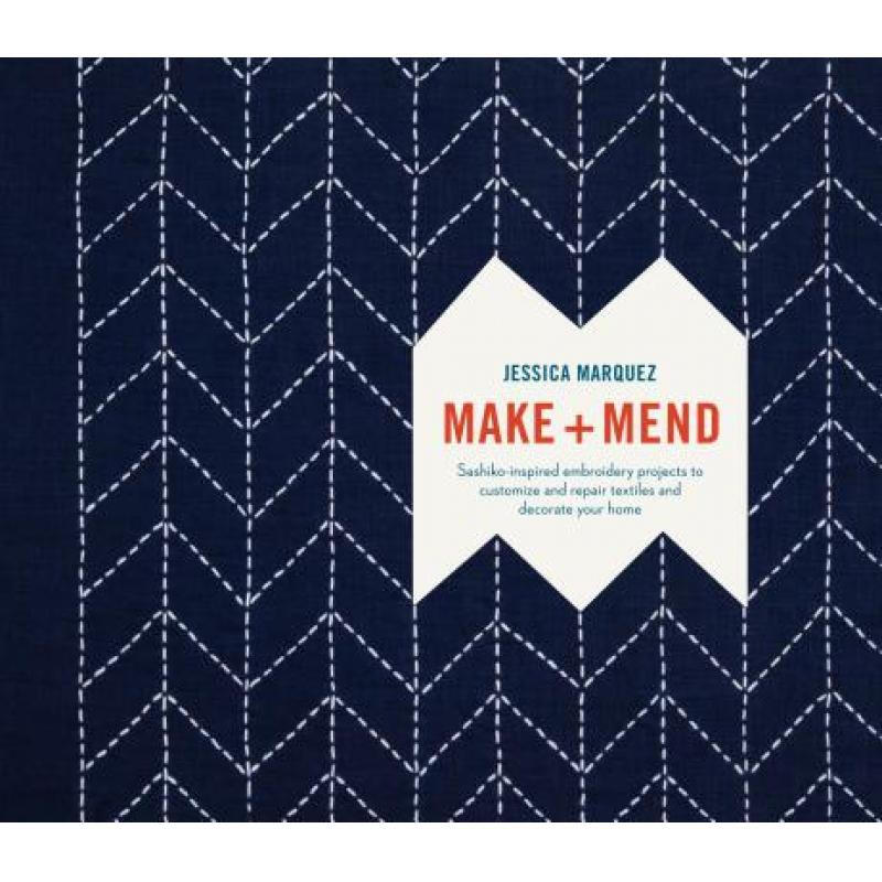 预订 make and mend sashiko-inspired embroidery p 英文原版