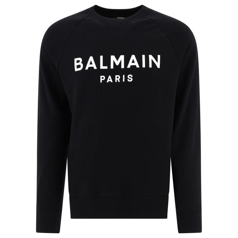 巴尔曼（BALMAIN）男女同款运动上衣 XL BLACK