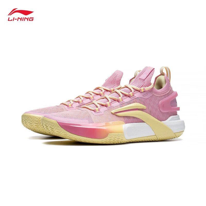 李宁(li-ning)闪击9ultralow男子夏季低帮透气缓震防滑实战篮球鞋