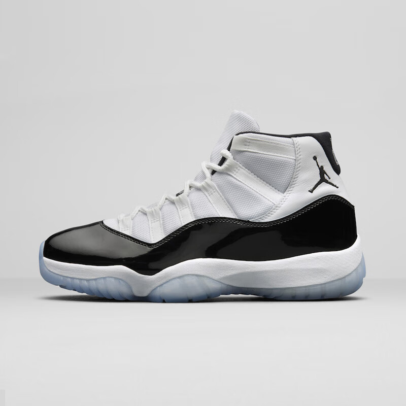nikeaj11黑白康扣篮球鞋