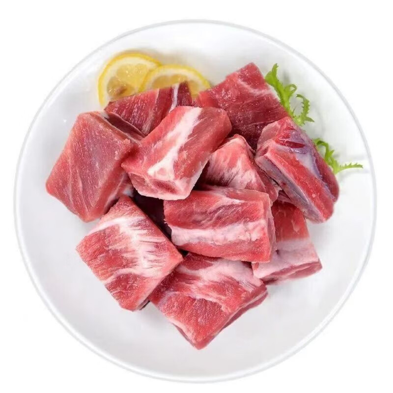 国产多肉猪前排骨生鲜猪小排带脊骨 精选猪前排4斤