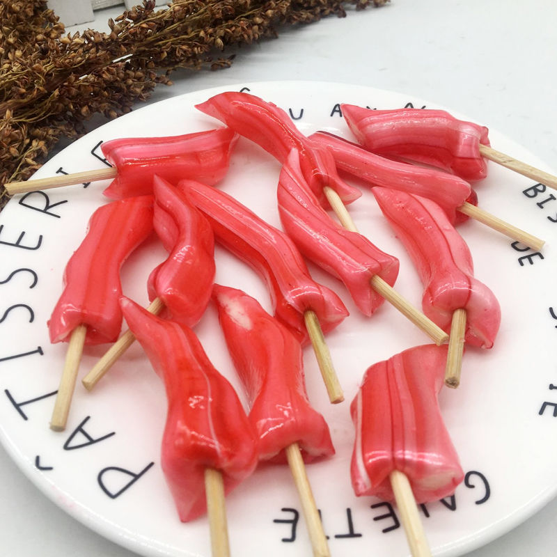 罗三胖辣椒糖安徽安庆望江特产手工麦芽辣椒形状糖果8090怀旧零食儿时