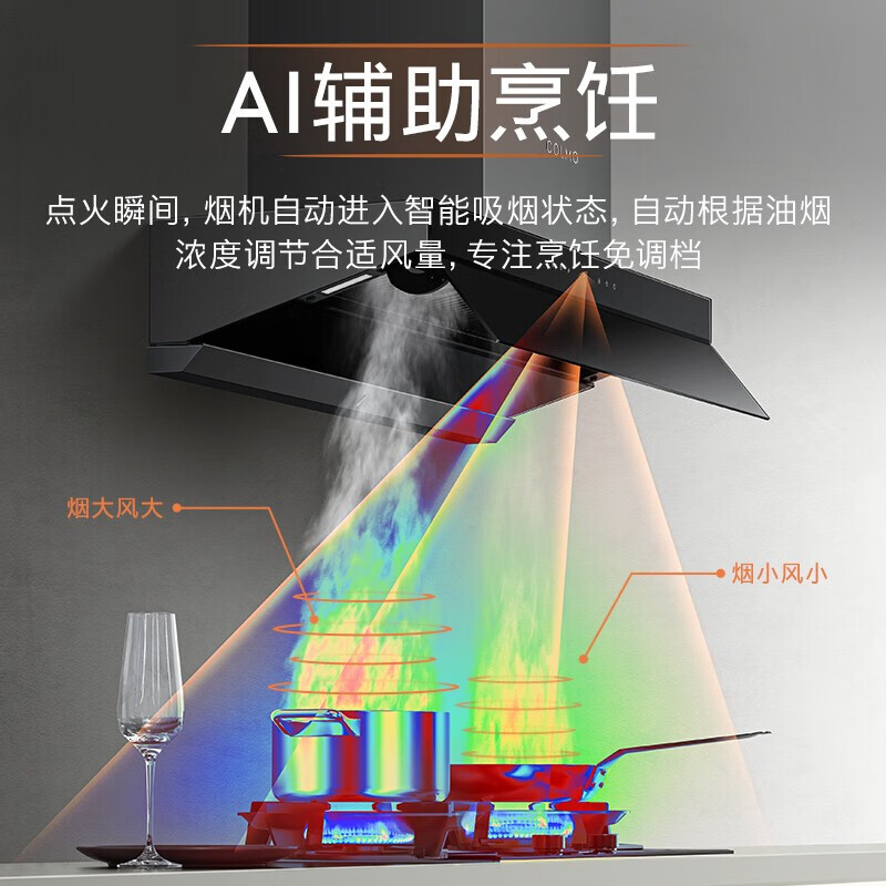 真实评测：COLMO 天境 S68Max+EF2 套装侧吸抽油烟机，值得入手吗？一文解读-图片7