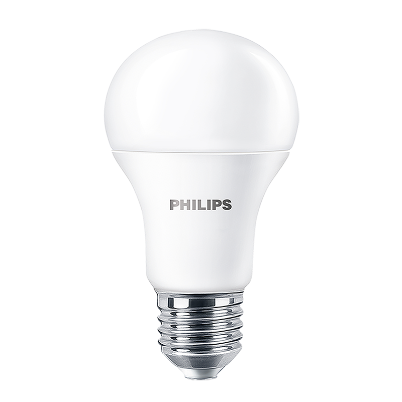 飞利浦（ PHILIPS）LED家用节能灯泡超亮照明大功率光源灯泡恒亮型LED E27螺口球泡 12W 6500K（单支装）