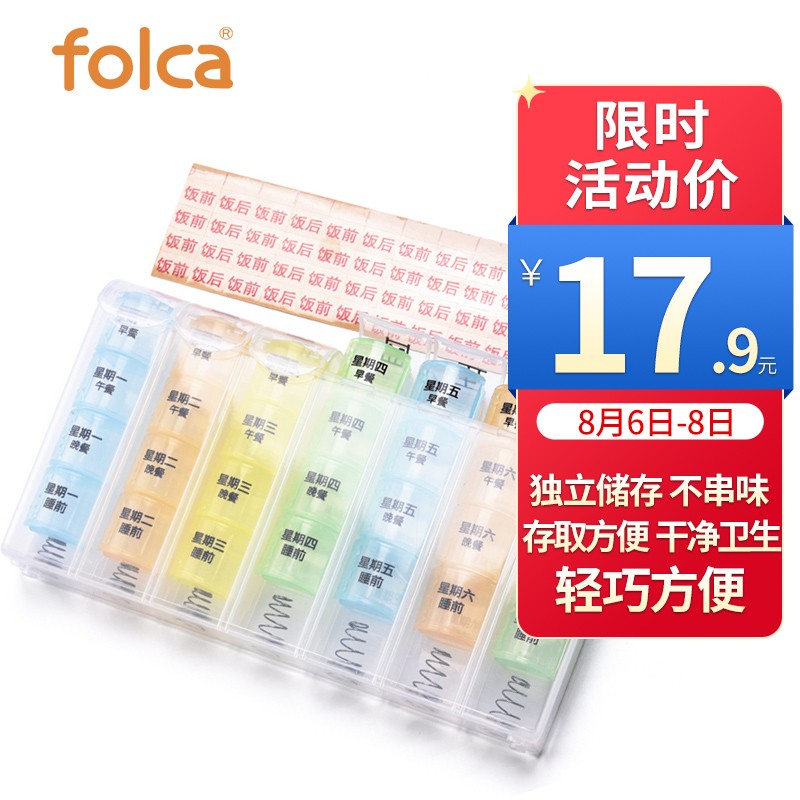 folca药盒价格走势及实用家庭护理产品推荐