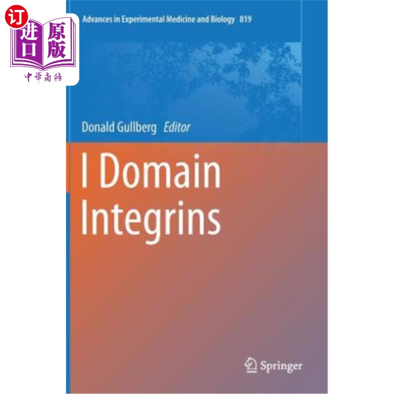 海外直订医药图书i domain integrins i域整合素