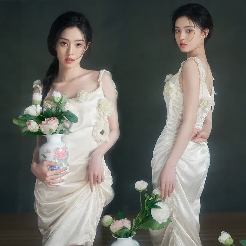 卡维妲新品情趣写真服22新款女复古文艺范写真主题摄影服装个人日系
