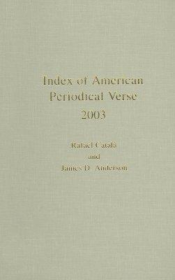 预订index of american periodical verse 2003