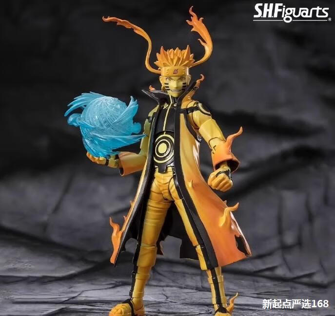 风雪俏佳人魂限定 shf火影忍者 漩涡鸣人 九喇嘛模式 仙人模式完全