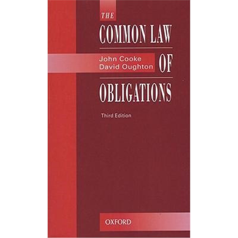 预订the common law of obligations