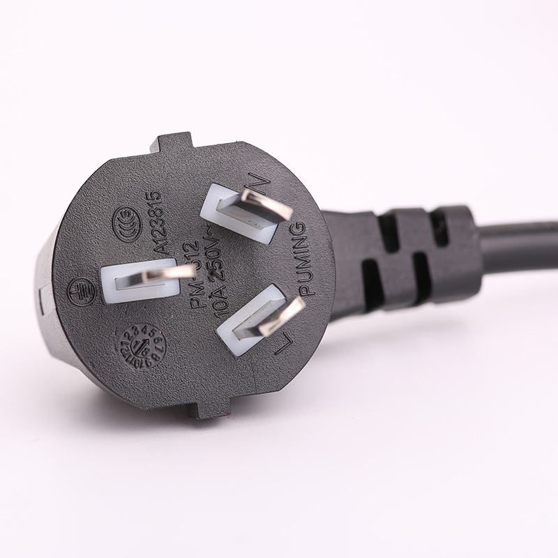 春程 一出四电源线一拖四一分二1分2无氧纯铜芯三插三孔品字尾连接线台式机电脑显视器打印机机房线缆 C2100一拖二长线主线1M+分线1M总长3M 默认31