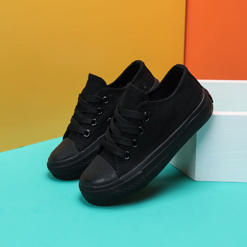 洛之潮小码女鞋帆布鞋小码女鞋313233单鞋女秋季34码33板鞋32新款 全