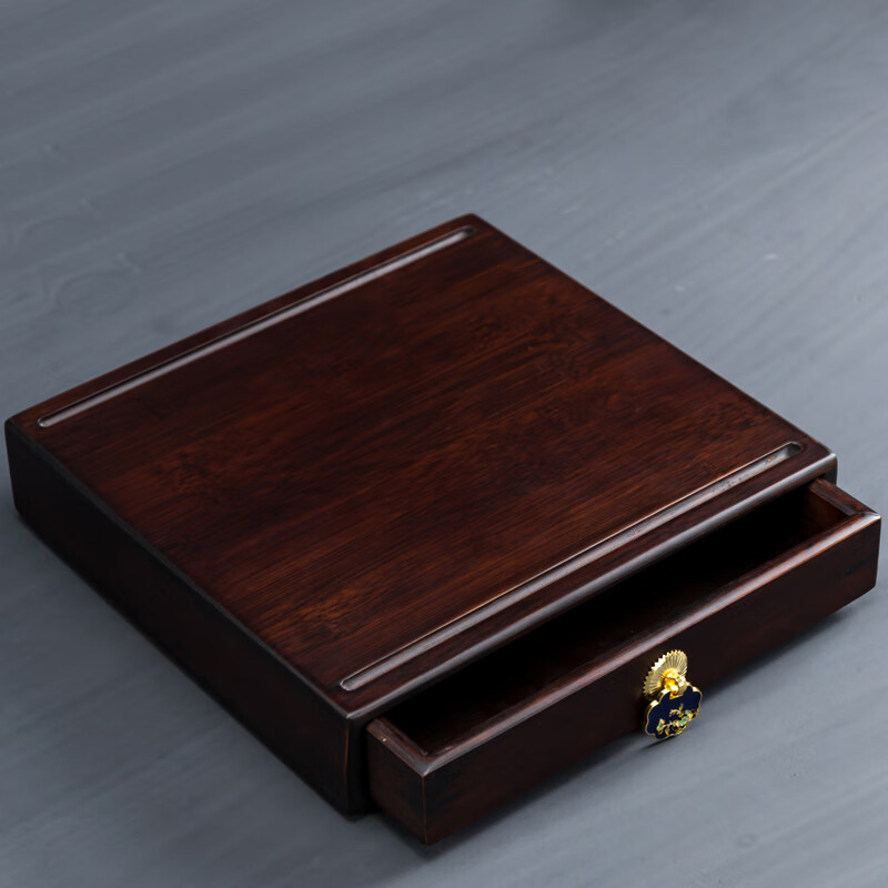 澳颜莱2024新款普洱茶储存罐多层 普洱茶收纳盒茶叶罐包装盒茶刀茶饼