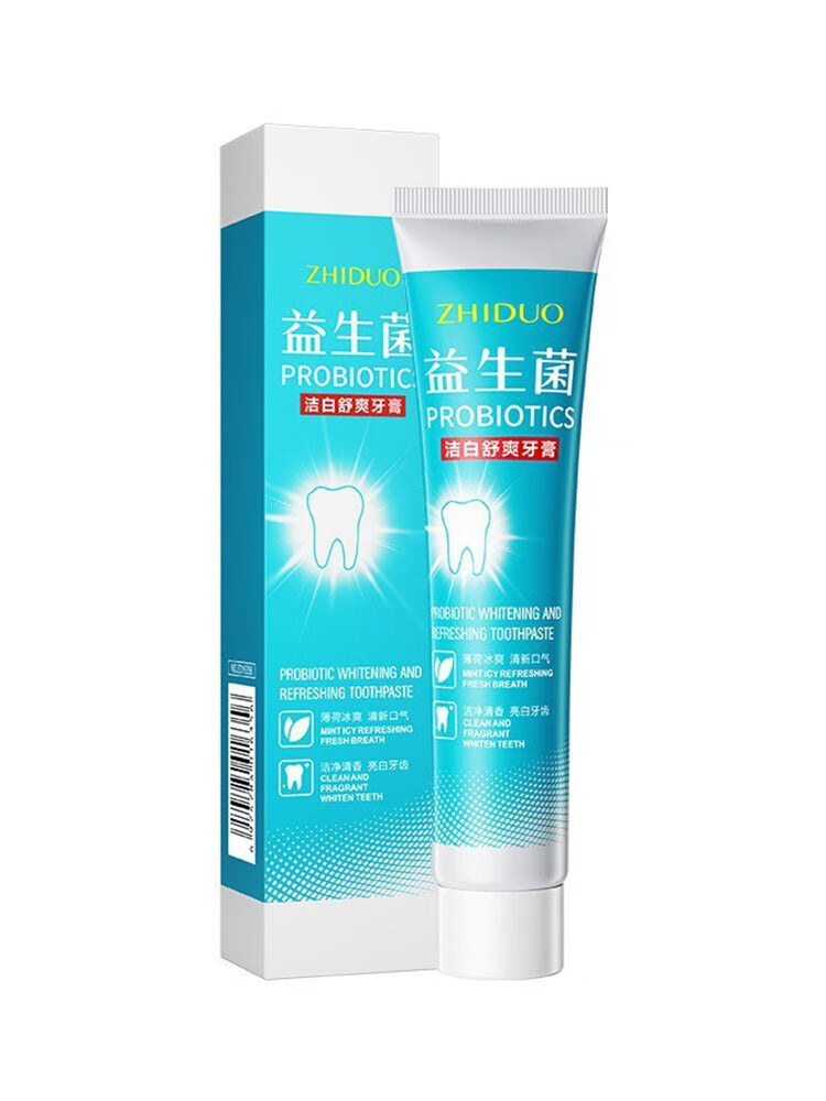牙膏小苏打清洁清新口腔牙龈护理家庭装 薄荷醇清新牙膏- 100g 1支
