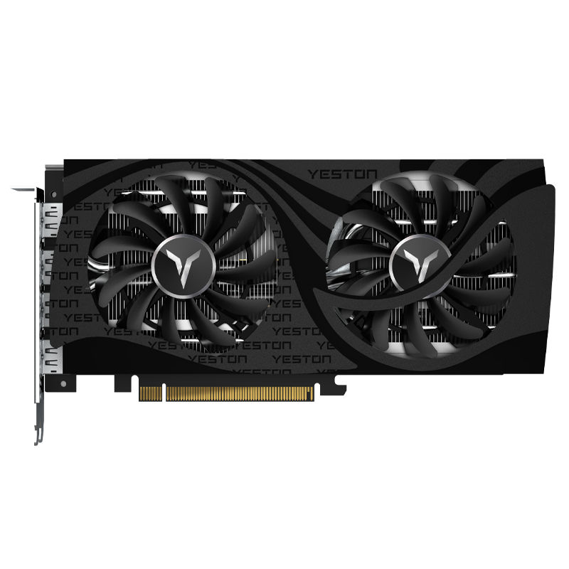 yeston 盈通 RTX 3060 12GD6 大地之神 显卡 12GB 黑色