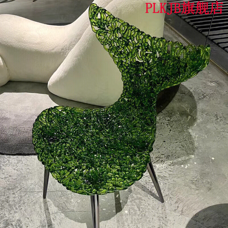 艺术感椅子 艺术感椅子凳家用餐椅ava椅聚碳酸酯edra设计感gina透明