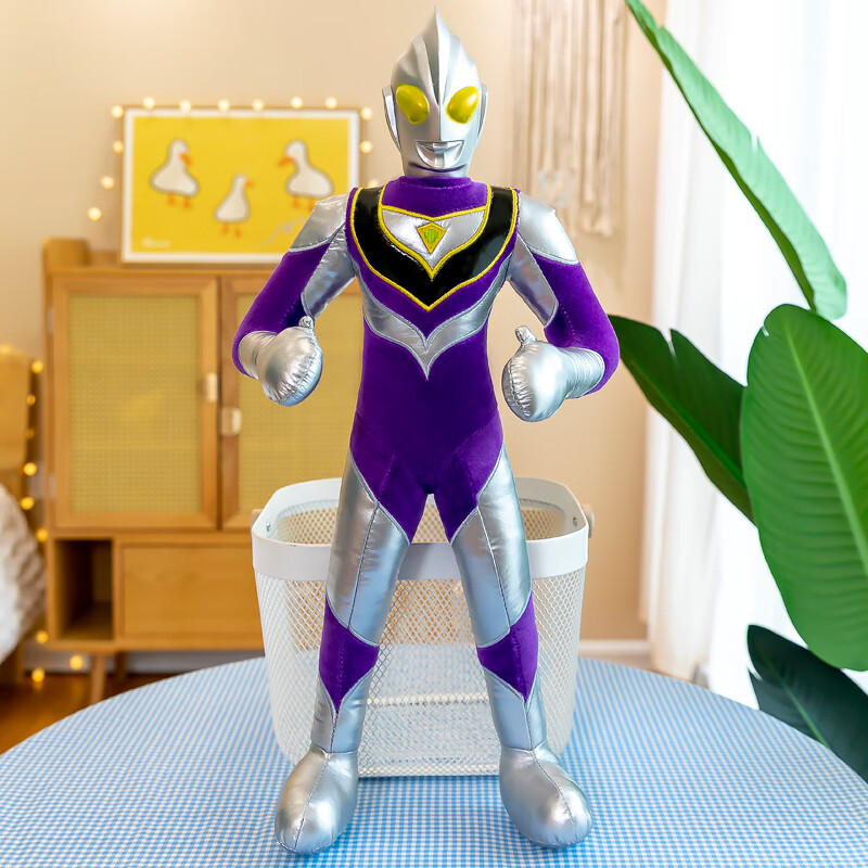 蜜微盖亚奥特曼玩偶公仔睡觉抱毛绒玩具儿童布娃娃男孩子宝宝安抚生日