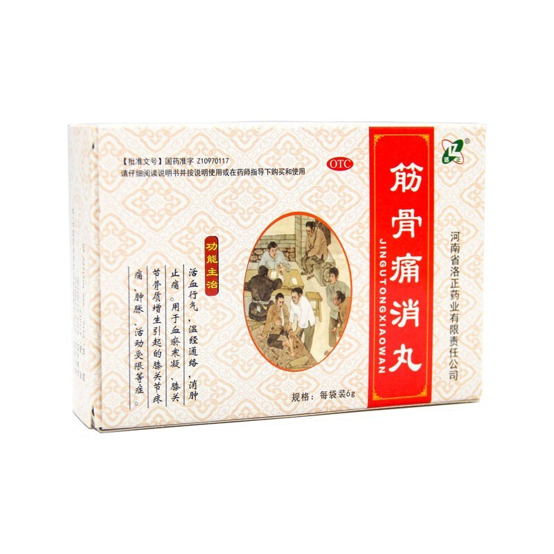 [洛正] 筋骨痛消丸 6g*8袋/盒 1盒装