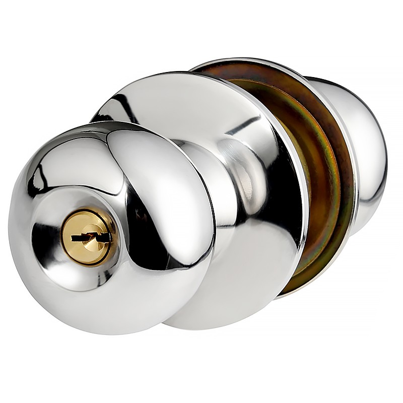 梅花（BLOSSOM）不锈钢球形锁 办公家用室内门锁卫生间锁5791银色
