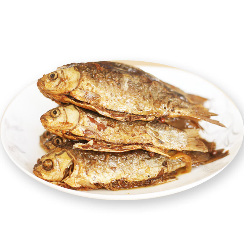 鲜有志邯郸永年特产酥鱼小鲫鱼250g邯郸特色小吃广府古城零食 小鲫鱼