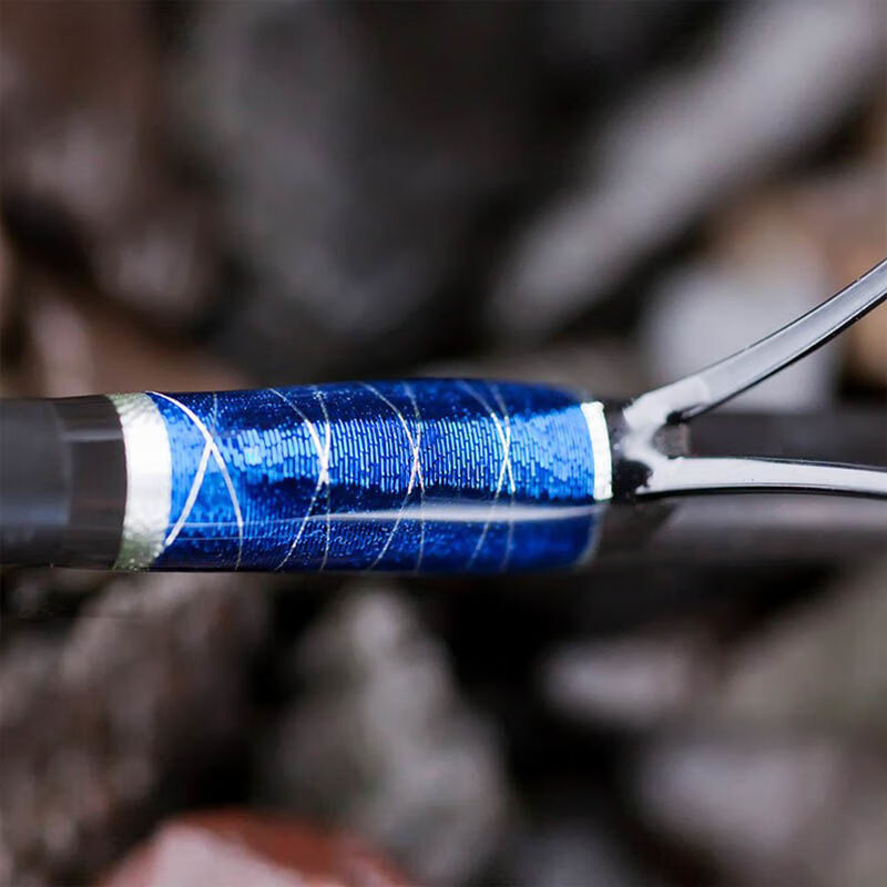 鱼竿路亚竿筏竿导线环过线环导环捆绑线导眼彩线金属光泽线 蓝色