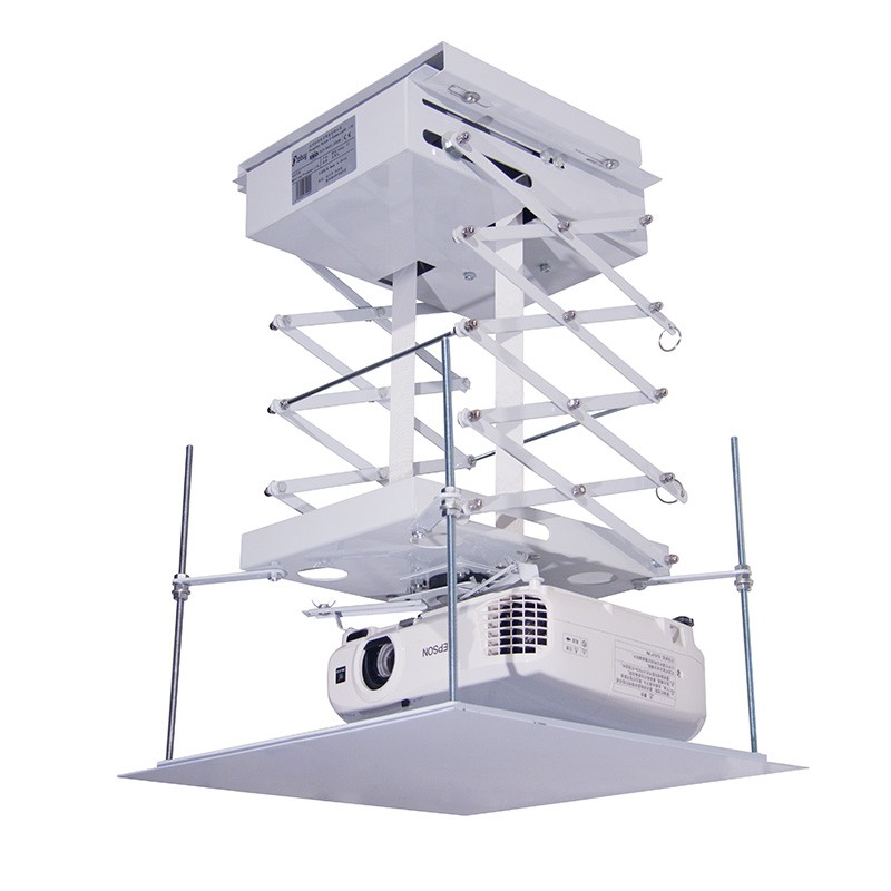 英微(in&vi) 交剪式电动吊架 投影仪电动升降吊架 投影机电动伸缩支架